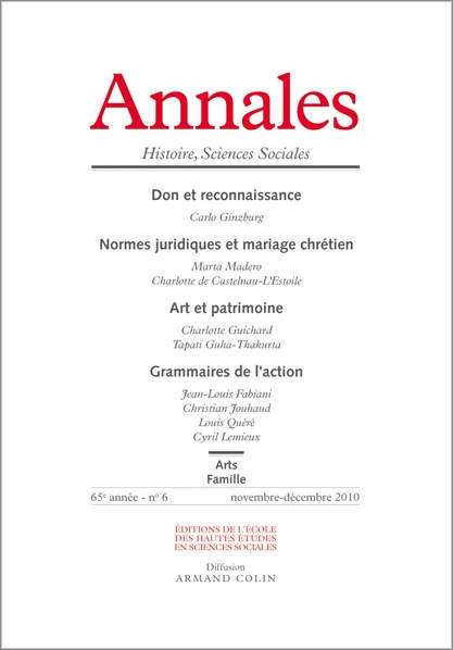 Annales, n° 6-2010