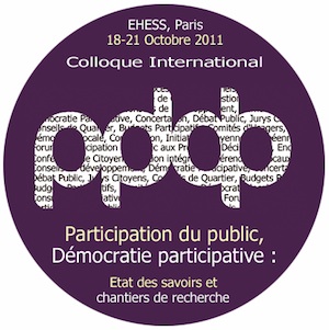 Participation du public, démocratie participative - logo