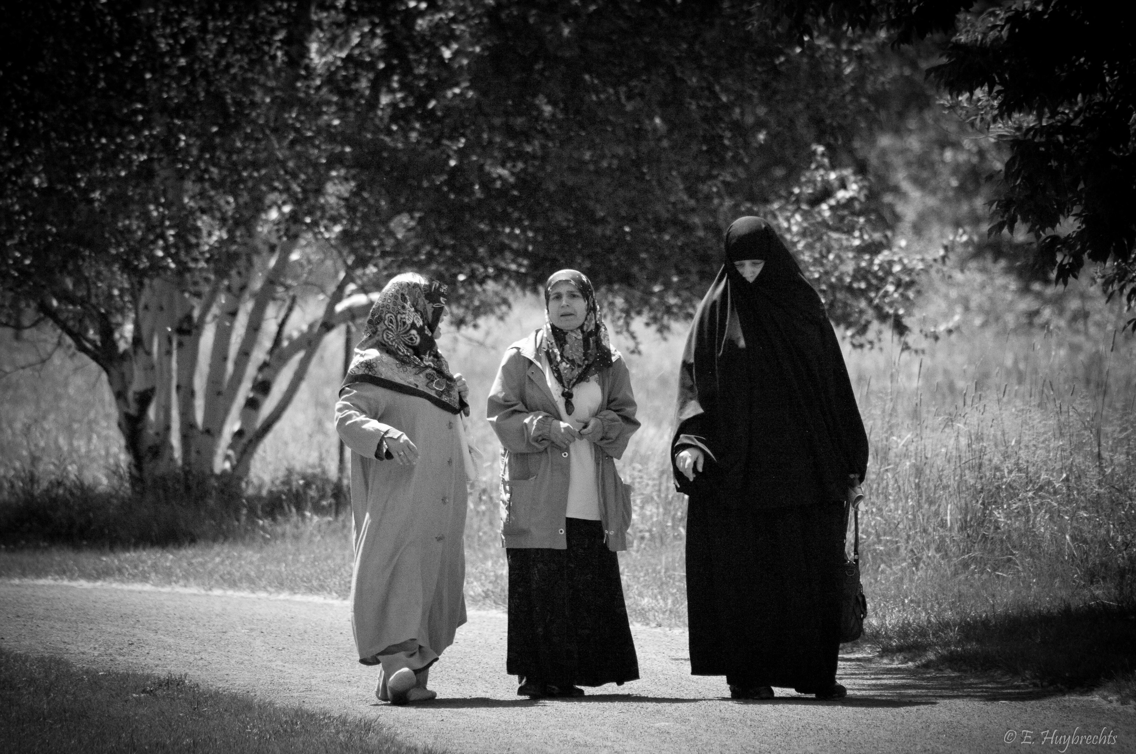 Trois femmes musulmanes