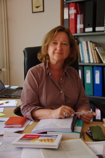 Brigitte Marin, élue directrice d’études cumulante par l’assemblée des enseignants en juin 2011