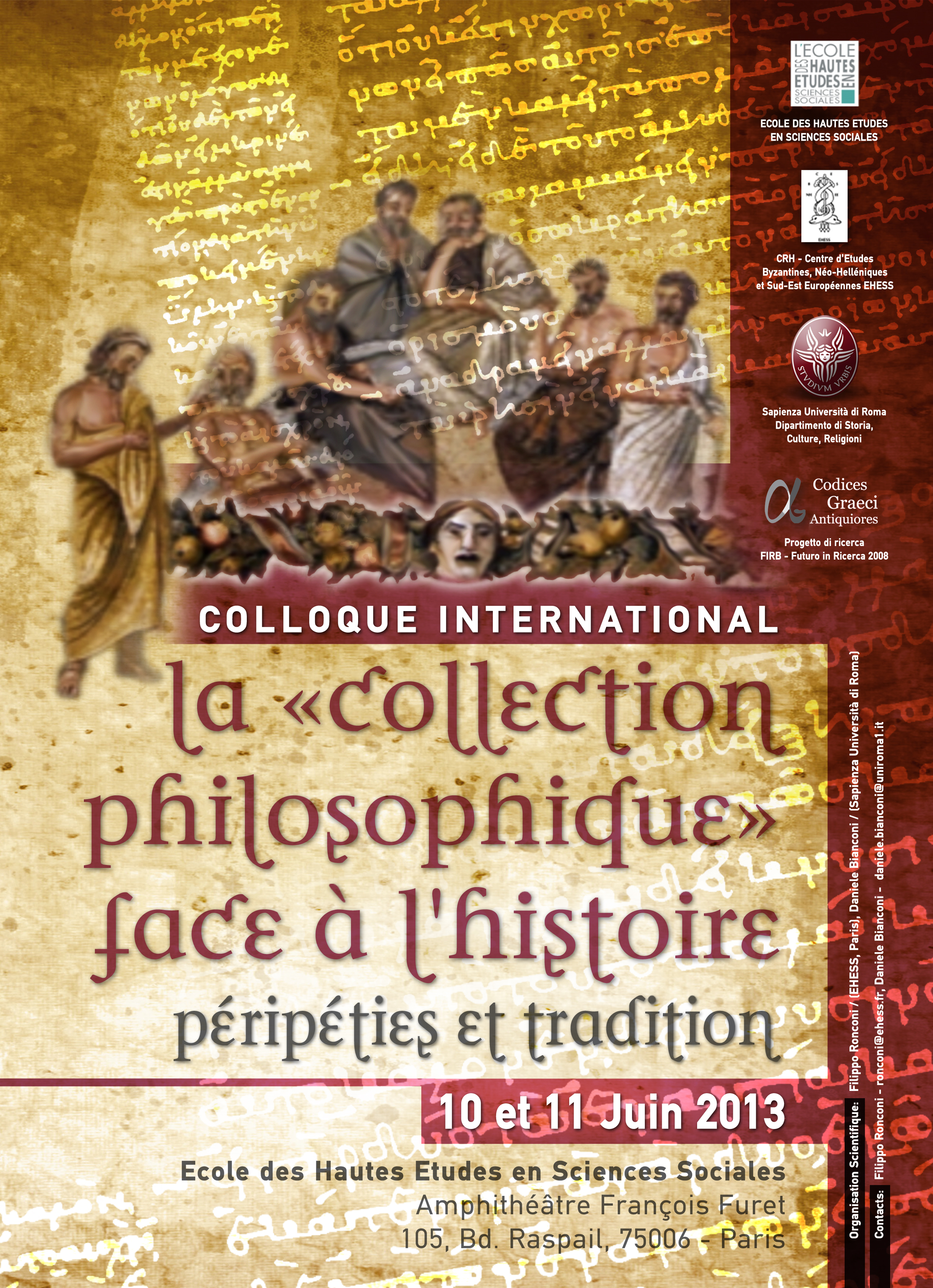 La « collection philosophique » face à l'histoire. Péripéties et tradition