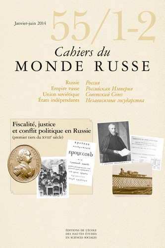 Revue Cahiers du monde russe, n° 55/1-2