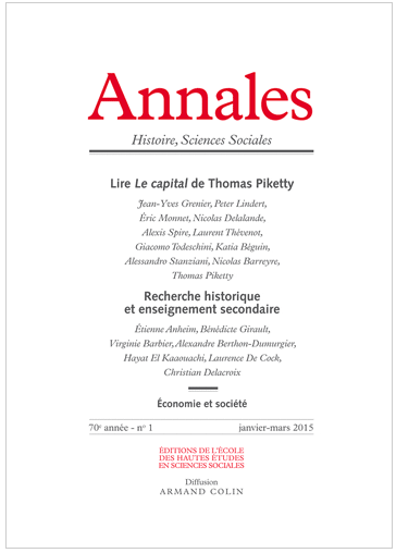 Annales, n° 1-2015