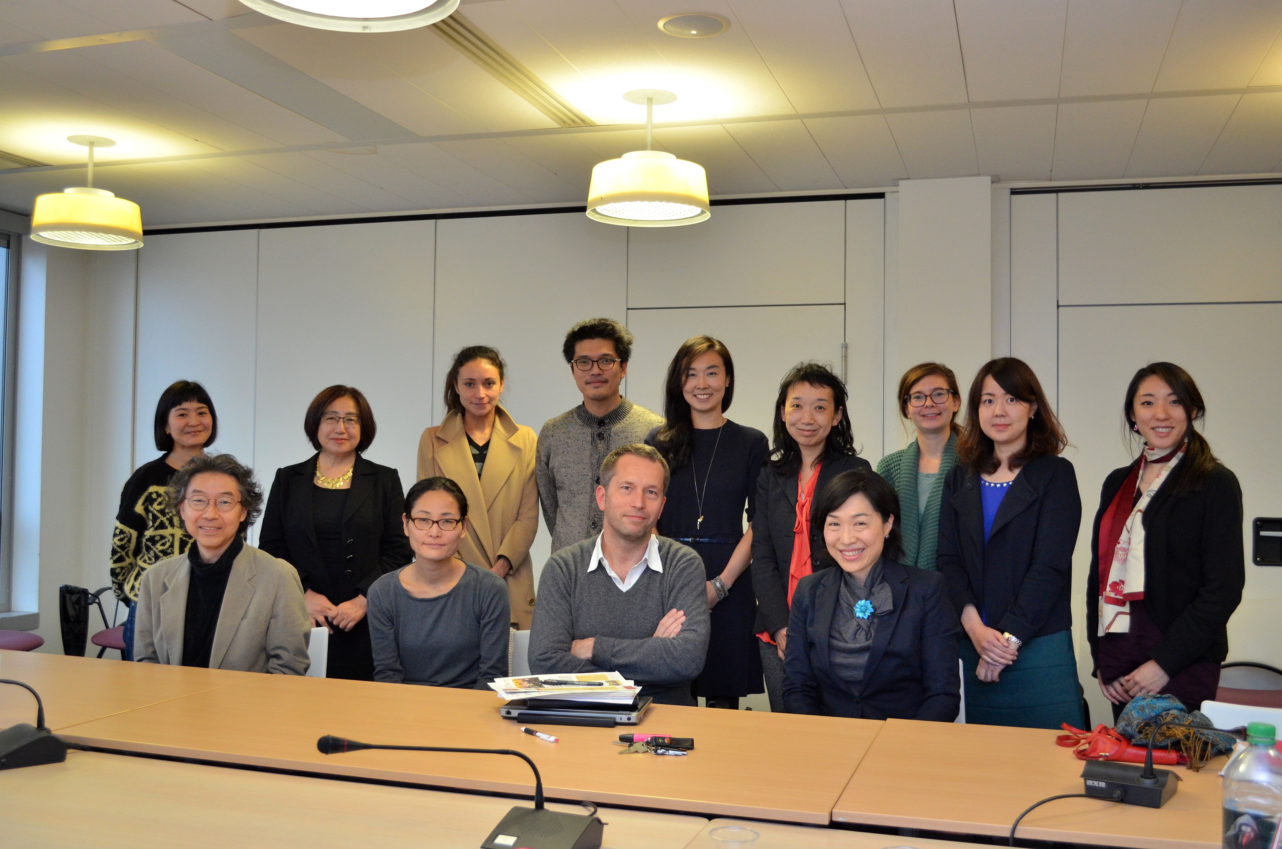 Première séance du séminaire interne du Centre d'études avancées franco-japonais de Paris